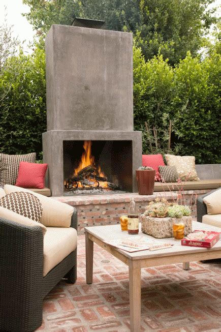 Outdoor Fireplace Hearth Designs Fireplace Guide By Linda