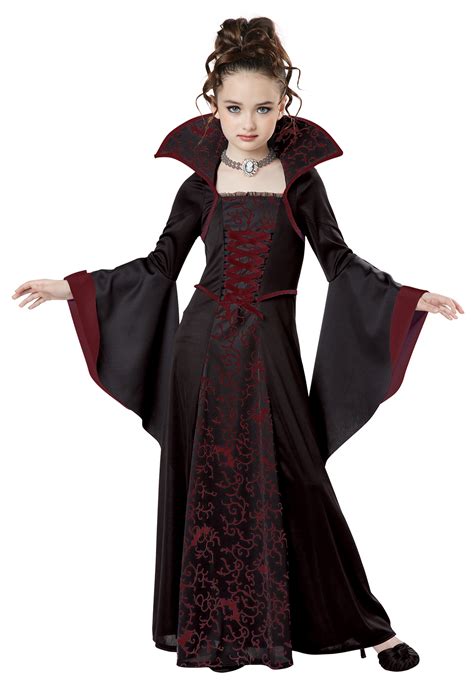 Kids Royal Vampire Girls Costume 3499 The Costume Land