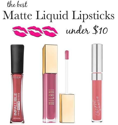 Liquid Love Must Have Matte Liquid Lipsticks Under 10 Artofit