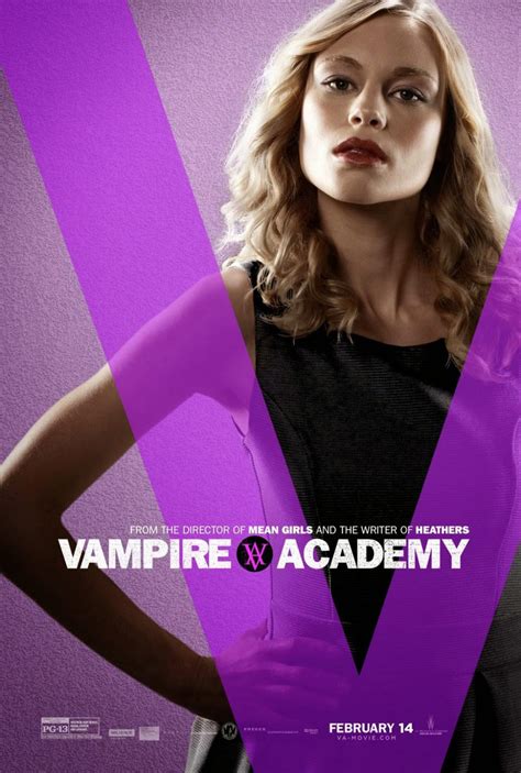 Vampire Academy 2014 Poster 9 Trailer Addict