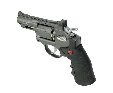 Revolver Co2 Full Metal 2 Cano Snr357 Cal 45mm Crosman