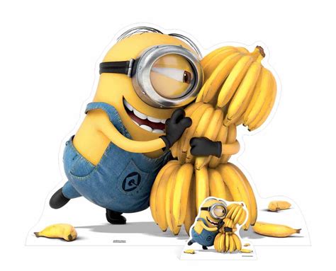 Minion Holding Bananas Cardboard Cutout Standee Stand Up Buy
