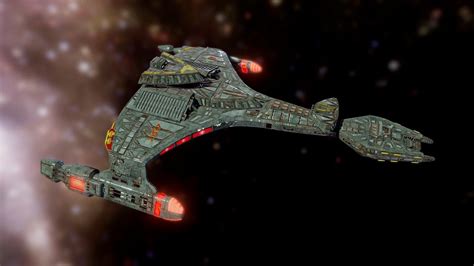 Vorcha Class Klingon Cruiser 3d Model By 3dcolin Adaaae5 Sketchfab