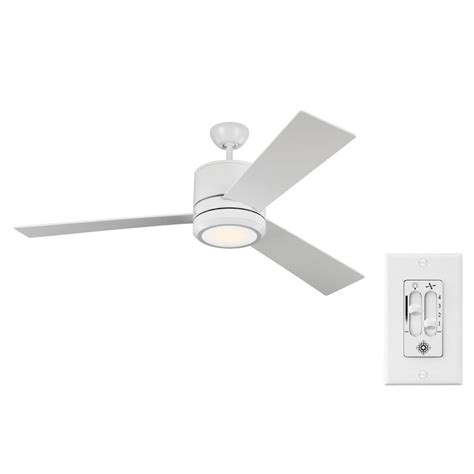 Monte carlo fans ceiling fan collection: Monte Carlo Vision Max 56 in. LED Indoor/Outdoor Matte ...