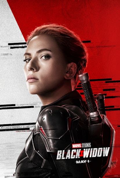 The Black Widow Character Posters Assemble Into A Hidden Symbol