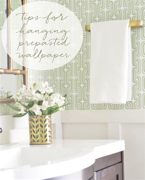 Hanging Prepasted Wallpaper Tips Resources Centsational Style