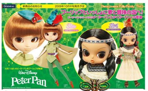 Pullip Disney Peter Pan Byul Tiger Lily Doll Set Nrfb P B