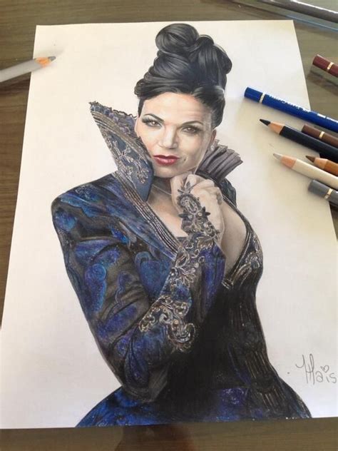 Another Amazing Evil Queen Regina Drawing By Snowiner On Twitter