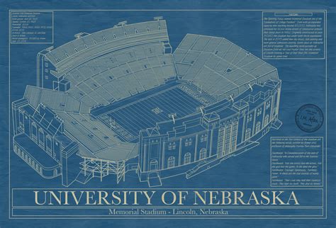 Nebraska Memorial Stadium Stadium Blueprint Company