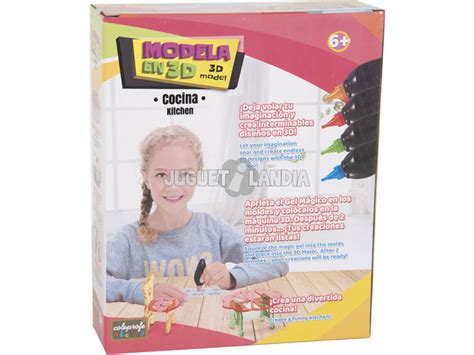 Llama gratis 673 83 60 55. Set Crea Tu Cocina 3D - Juguetilandia
