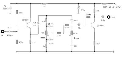 One of the best features of the circuit is that it is controlled by mono potentiometer and has a loudness for this feature, the switch in the circuit is used. AUDIO TONE CONTROL 2 TRANSISTOR CIRCUIT SCHEMATIC DIAGRAM | Wiring Diagram