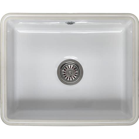 By mounting the sink at the bottom of the counter, half square feet of counter space can be added to the kitchen. Reginox Undermount Ceramic Kitchen Sink & Drainer Single ...