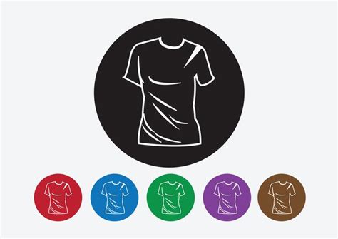 Apparel Shirt And T Shirt Icon Clothing Icons 646023 Vector Art At Vecteezy