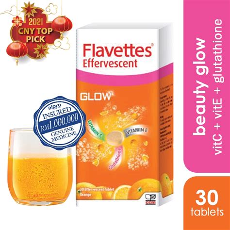 Cara ambil flavettes effervescent glow 30s : Flavettes Effervescent Glow- Vitamin C 1000mg for Hair and ...