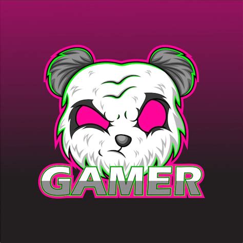 Premium Vector Panda Gamer Esport