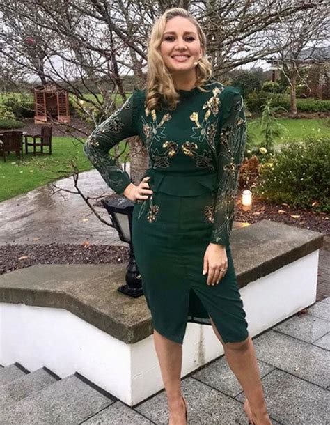 In Pictures Ireland Ams Anna Daly Stuns In Green Party Dress Rsvp Live