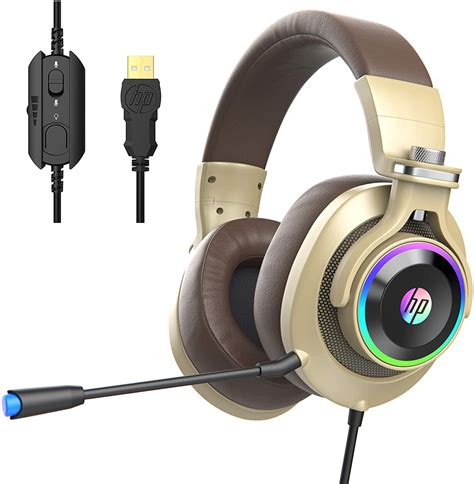 Hp Usb Pc Gaming Headphones W Mic Over Ear For Pc Mac Ps4 Xbox One