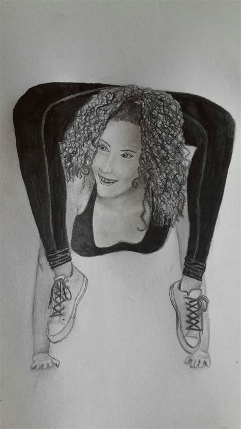 Pencil Drawing Of Sofie Dossi By Bluemoonpanda On Deviantart