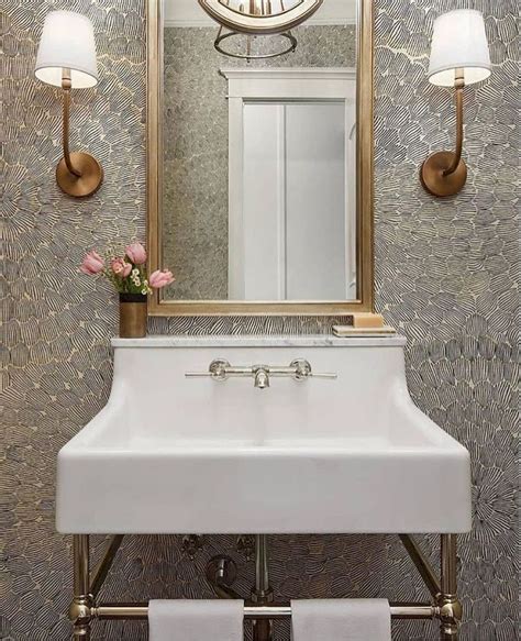 Enhancing The Feeling Of Space In Small Bathrooms Powder