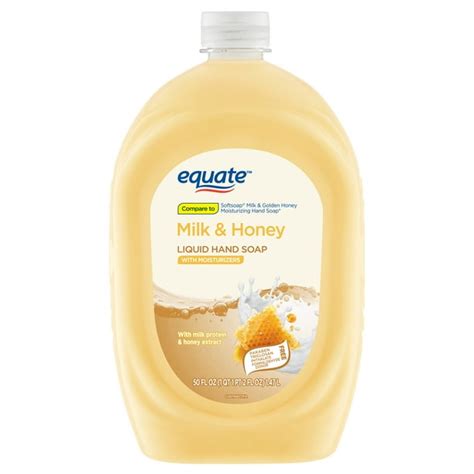 Equate Milk And Honey Liquid Hand Soap With Moisturizers 50 Fl Oz