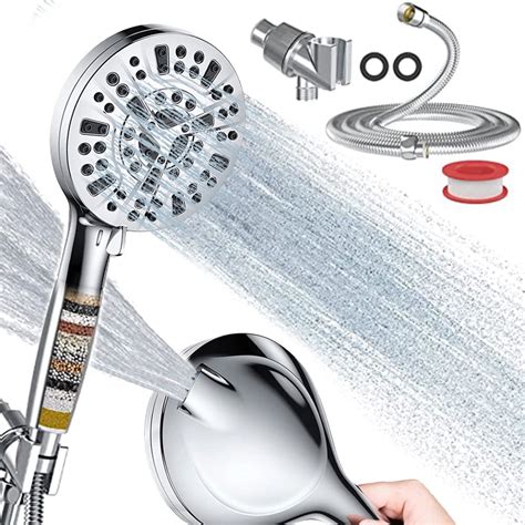 Homeika Filtered High Pressure Handheld Shower Head Modes