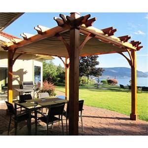 Hot promotions in canopy pergola on aliexpress: Outdoor Living Today Breeze Pergola with Retractable ...