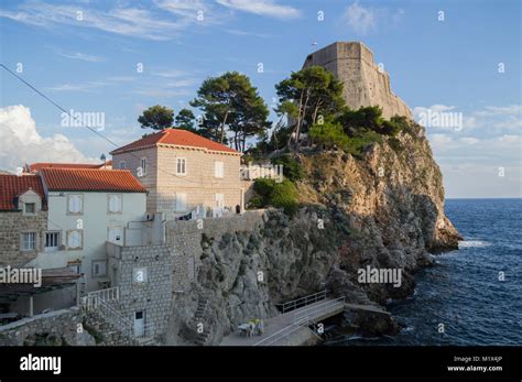 Lovrijenac Fort In Dubrovnik Croatia Stock Photo Alamy