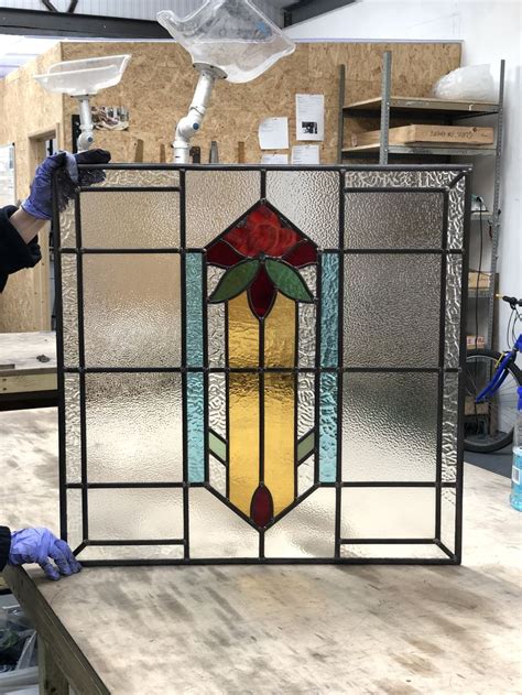 Repair Leaded Glass Front Door Stained Glass Stained Glass Making Stained Glass Stained