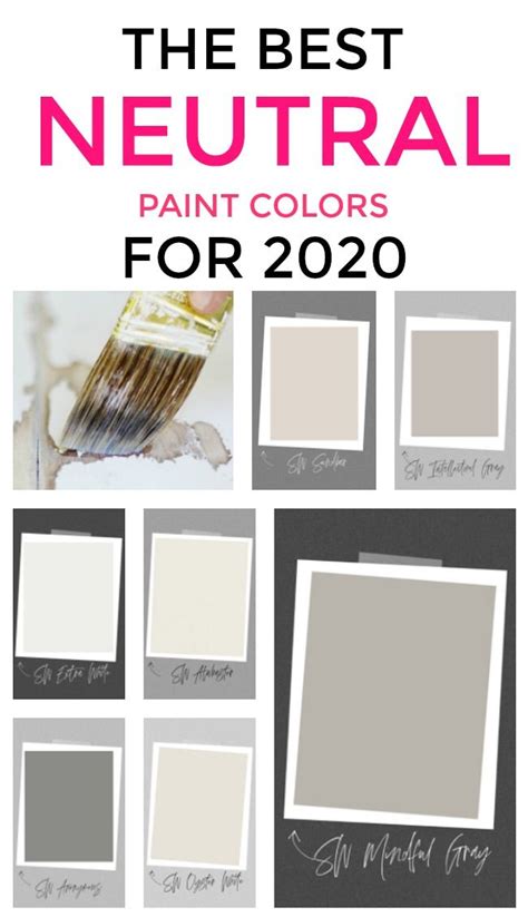 Did you know that painting your ceiling a lighter color than the walls gives the illusion of them being higher. My Favorite Paint Colors For 2020 | Favorite paint colors ...