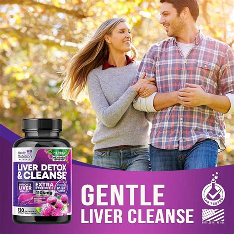 Gentle Liver Cleanse Detox And Repair Formula Herbal Liver Support Sup