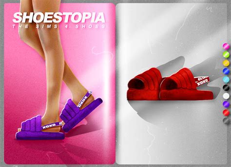 Shoestopia Lover Boots Shoestopia Shoes For The Sims 4