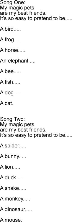 My Magic Pets: Interactive Animal Song by Tim Christenbury