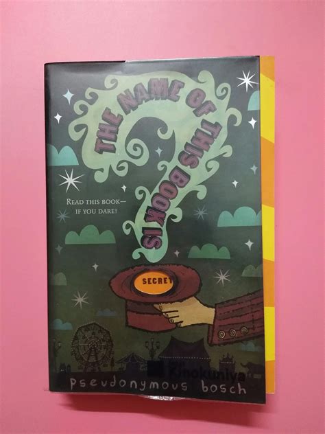 The Name Of This Book Is Secret Novel By Pseudonymous Bosch Book Addicted Store เพราะชีวิต