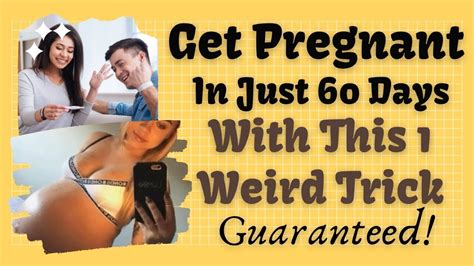 Secrets To Getting Pregnant Finally Revealed Youtube