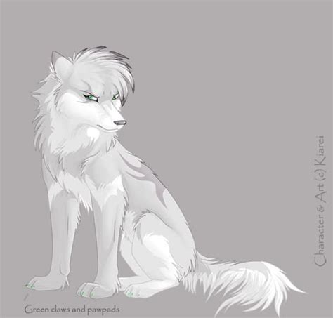 Share the best gifs now >>>. Anime White Wolf With Green Eyes Images & Pictures - Becuo | My Story inspirations | Pinterest ...
