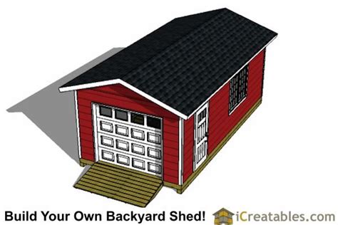 The 12 x 24 lean shed is extremely spacious and exquisite, giving you the right amount of capacity to store your gardening supplies, hobby 24'. 12x24 garage plan top view | Small shed plans, 12x24 shed ...