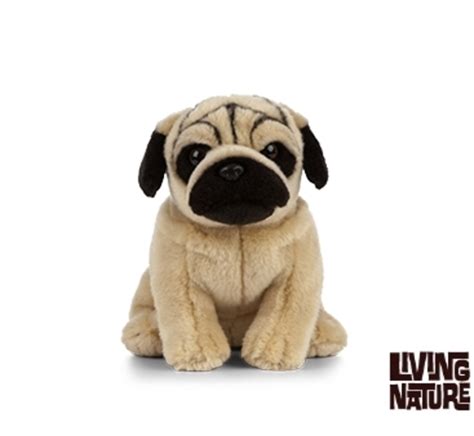 Living Nature Stuffed Animal Pug