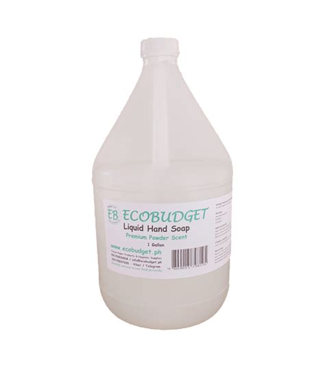 Ecobudget Corp Ecobudget Premium Liquid Hand Soap Powder Scent Gallon