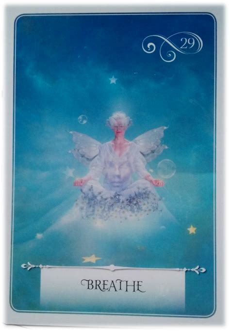Breathe Wisdom Of The Oracle Divination Card By Colette Baron Reid