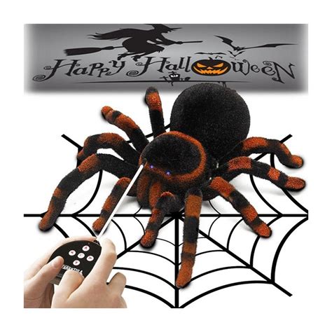 Remote Control 11 4ch Realistic Rc Spider Tarantula Scary Toys Prank