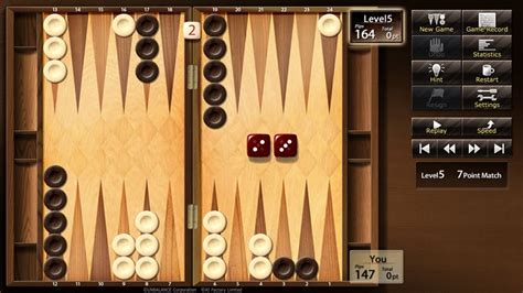 You can play online or against computer backgammon games. The Backgammon for Windows 8 and 8.1