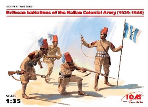Eritrean Battalions Of The Italian Colonial Army 1939 40 4 135 Icm