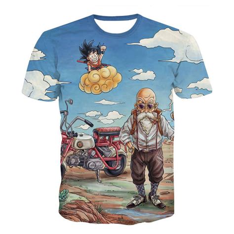 Love anime, cosplay, movies, cartoons or kpop?? Aliexpress.com : Buy 5XL Harajuku Japan Anime Dragon Ball T Shirt Men Women Funny Master Roshi ...