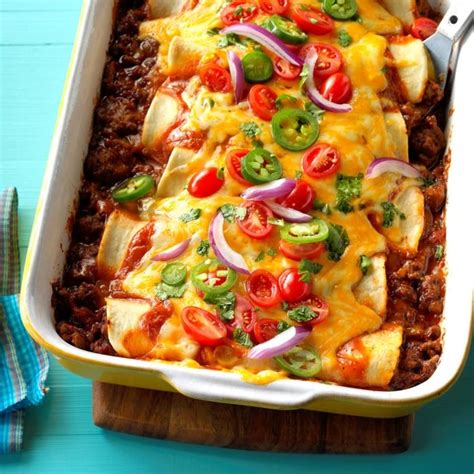 Top 10 Mexican Food Recipes For Dinner Taste Of Home