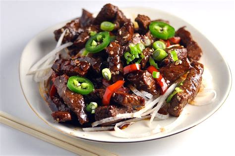 Mu shu (chicken or pork) this is a dish that you'll commonly see in chinese restaurants served with pancakes. Keto Crispy Sesame Beef | Ruled Me