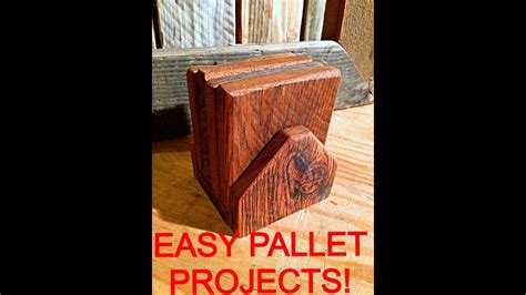 Easy Diy Pallet Projects Youtube