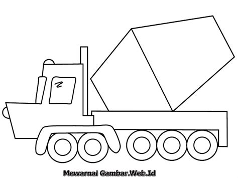 Gambar mewarnai truk, download mewarnai gambar truk, gambar truk molen, truk molen, mobil truk, mewarnai gambar truk, mewarnai truk, alat transportasi, coloring car, coloring truck, coloring moslem, kendaraan. Gambar Mewarnai Mobil Truk | Mewarnai Gambar