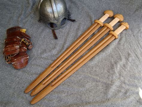 Wood Practice Sword Viking 1hand Broadsword Custom Order Sword
