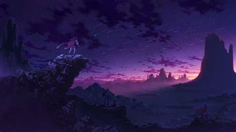 Purple Anime 1920x1080 Wallpapers - Wallpaper Cave