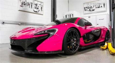 Car Modifications International Class Wear Pink Mclaren P1 Look Sexy